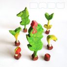 Crop grower dadu — wooden toy for developing bean and children :)