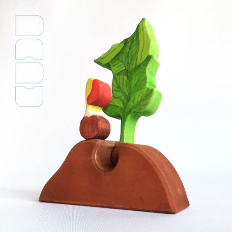 Crop grower dadu — wooden toy for developing bean and children :)
