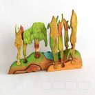 Lakeside DaduGarden with beaver, reeds and willow