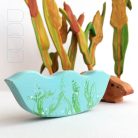 Lakeside DaduGarden with beaver, reeds and willow