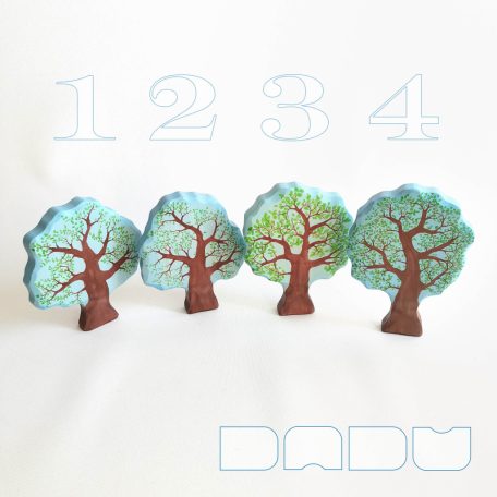 Owl on tree  —  wooden toy