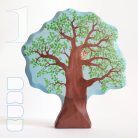 Owl on tree  —  wooden toy