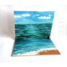 Grumpy sea background