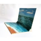 Grumpy sea background