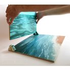 Grumpy sea background