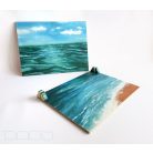 Grumpy sea background