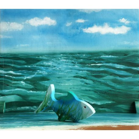 Grumpy sea background