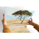 Background for the savanna toy