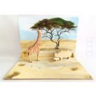 Background for the savanna toy