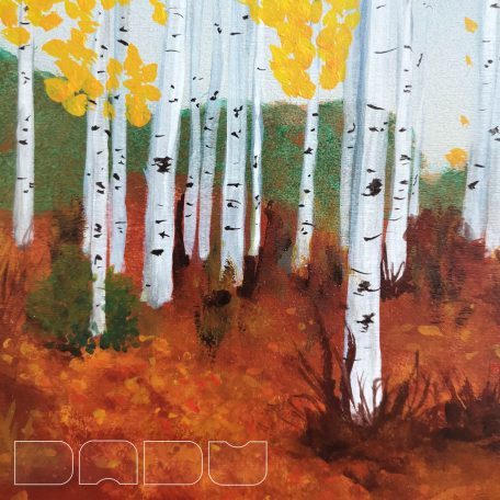 Autumn landscape wooden toy background for role play