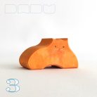 Silly Cats: Extraordinary Colorful Wooden Toy Animals