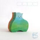 Silly Cats: Extraordinary Colorful Wooden Toy Animals