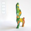 Bebop animals from neighborhood - handpainted wooden toys
