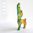 Bebop animals from neighborhood - handpainted wooden toys