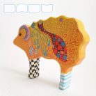 Bebop animals from neighborhood - handpainted wooden toys