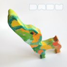 Bebop animals from neighborhood - handpainted wooden toys