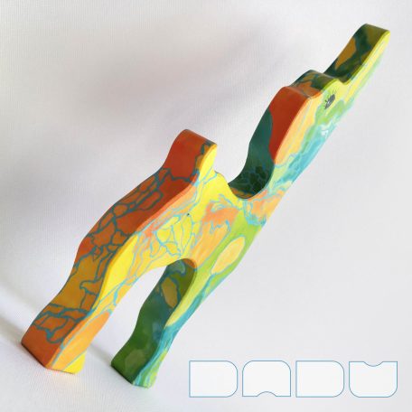 Bebop animals from neighborhood - handpainted wooden toys