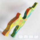 Bebop animals from neighborhood - handpainted wooden toys