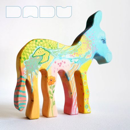 Bebop animals from neighborhood - handpainted wooden toys