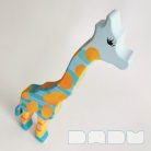 Bebop african animals - handpainted wooden toys