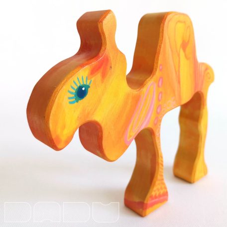 Bebop camels - handpainted wooden toys 