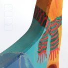 Bebop camels - handpainted wooden toys 