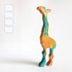 Dadu Bebop cheerful animals—handpainted wooden toys
