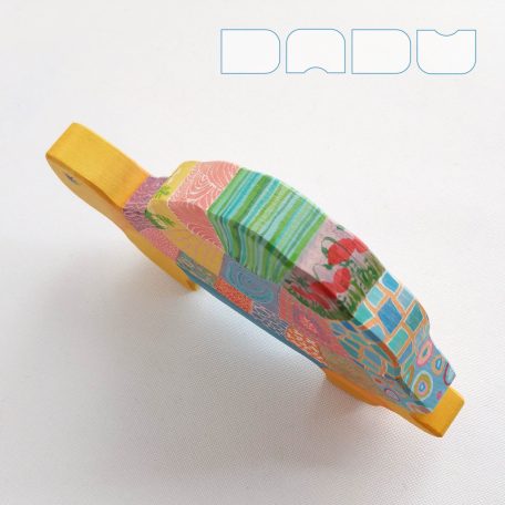 Dadu Bebop cheerful animals—handpainted wooden toys