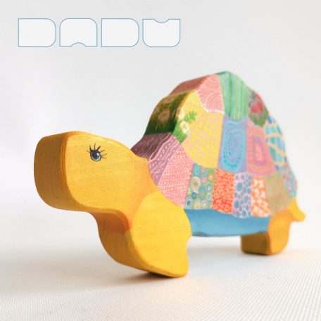 Dadu Bebop cheerful animals—handpainted wooden toys