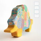 Dadu Bebop cheerful animals—handpainted wooden toys