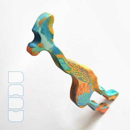 Dadu Bebop cheerful animals—handpainted wooden toys