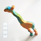 Dadu Bebop cheerful animals—handpainted wooden toys