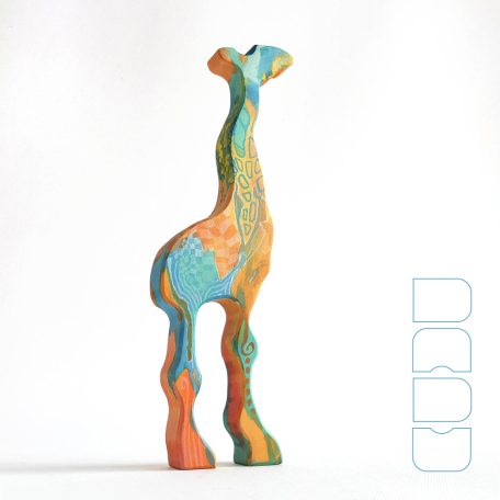 Dadu Bebop cheerful animals—handpainted wooden toys