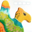 Dadu Bebop cheerful animals—handpainted wooden toys