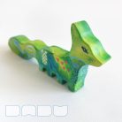 Bebop cheerful animals—wooden toys or decorations