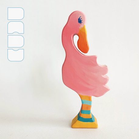 Bebop cheerful animals—wooden toys or decorations