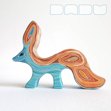 Bebop cheerful animals—wooden toys or decorations