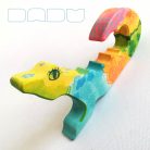 Bebop cheerful animals—wooden toys or decorations