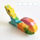 Bebop cheerful animals—wooden toys or decorations