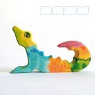 Bebop cheerful animals—wooden toys or decorations