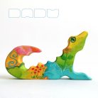 Bebop cheerful animals—wooden toys or decorations