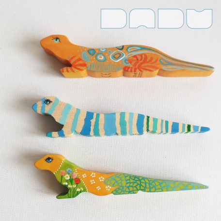 Bebop geckos - toys or decorations