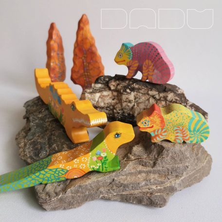 Bebop geckos - toys or decorations