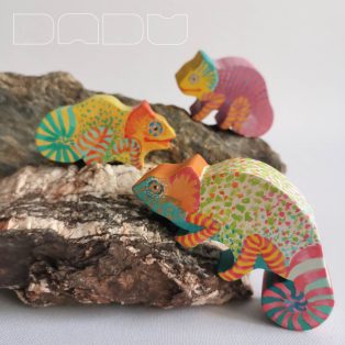 Bebop chameleons — toys or decorations