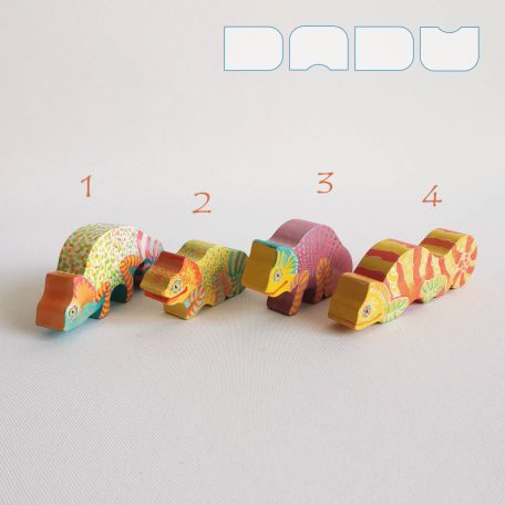 Bebop chameleons — toys or decorations
