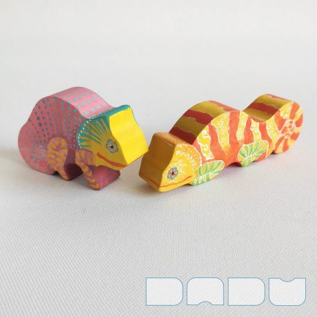 Bebop chameleons — toys or decorations