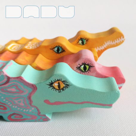 Bebop crocodiles — toys or decorations