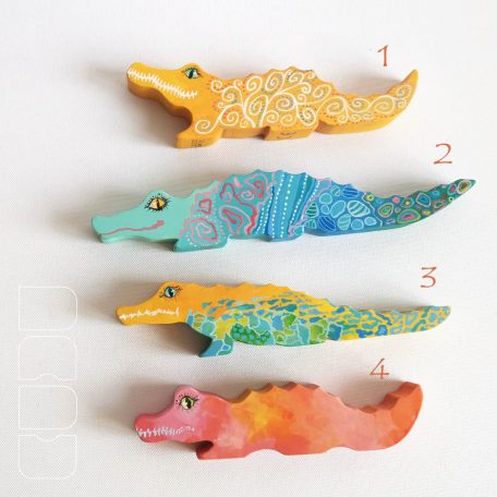 Bebop crocodiles — toys or decorations