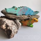 Bebop crocodiles — toys or decorations