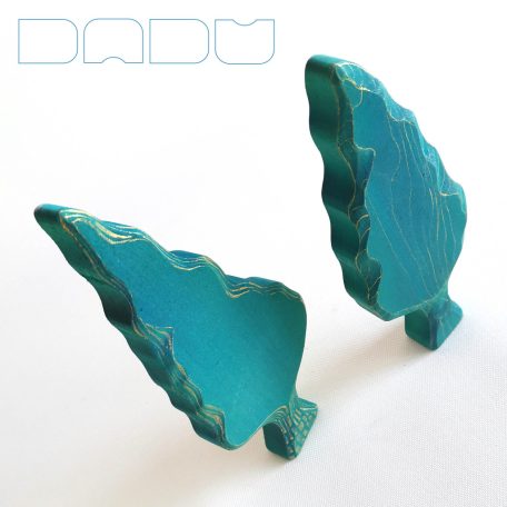 Cypress treer: decorative wooden toys, various designs